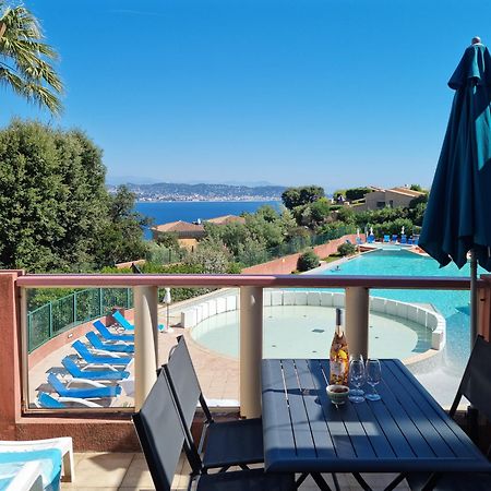 Magnifique Vue Mer Et Piscine - Les Cles De L Esterel Théoule-sur-Mer Екстериор снимка
