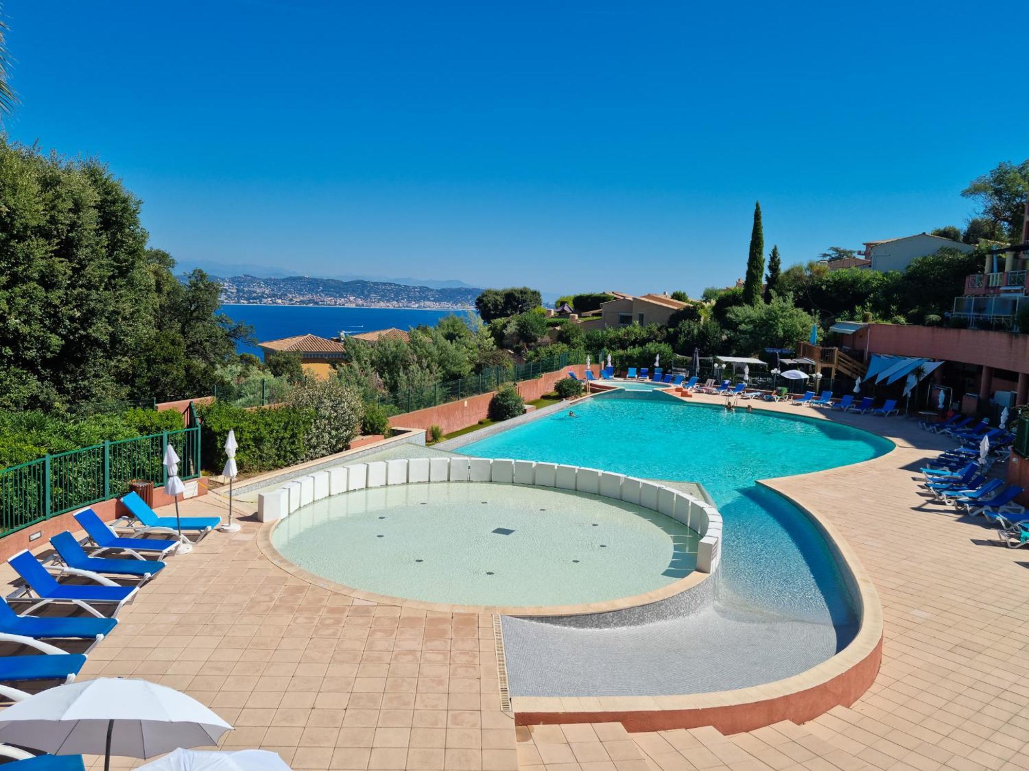 Magnifique Vue Mer Et Piscine - Les Cles De L Esterel Théoule-sur-Mer Екстериор снимка